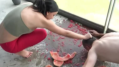 watermelon feeding